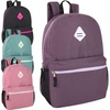 image:imageTrail maker 24 Pack Wholesale 19 Inch Backpacks in Bulk for Kids School for Adults for Nonprofit Color Pack 2Color Pack 2