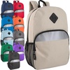 image:imageTrail maker Bulk Kids Reflective Backpack Wholesale 24 Pack Backpacks with Side Pockets Padded 10 Colors Pack10 Colors Pack