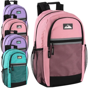 image:imageSummit Ridge 24 Pack Bulk Reflective Backpacks Wholesale for College Men Women Homeless Adults Female Colors PackFemale Colors Pack