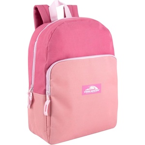 image:imageTrail maker 15 Inch Backpack for Girls Preschool Elementary amp Middle School Students  Spacious Bookbag with Large Front Pocket Adjustable Straps Fits up to 13 Inch Laptop PinkPink
