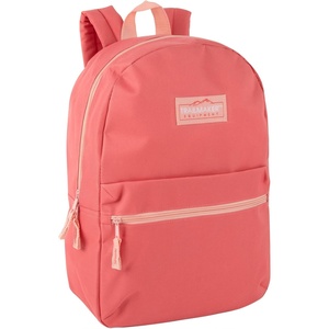 image:imageTrail maker Classic 17 inch Backpacks with Adjustable Padded Straps  School Backpacks for Girls Boys GreenCoral