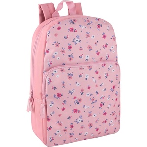 image:imageTrail maker Fun School Backpack for Elementary Middle School Girls and Boys  17 Inch Printed Backpacks for School Kids Travel Pretty Pink FlowersPretty Pink Flowers