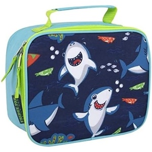 image:imageTrail maker Kids School Lunch Box Insulated for Boys Girls  Fun Insulated Lunch Bag for Kids School Camp Sports Snarky SharkiesSnarky Sharkies