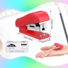 image:image100 Bulk Mini Staplers for Classroom Set of Staplers Mini Stapler with Staples Bulk for School Offices 4 Colors