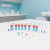 image:image100 Bulk Toothbrushes Individually Wrapped with Toothpaste Covers Picks  Soft Disposable Toothbrushes with Toothpaste Built in Individually Wrapped Oral Hygiene Kits for Travel Homeless Bulk