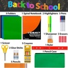 image:image12 Pack of 30 Piece Sets Bulk School Supplies Kits for Girls Boys Back to School Supplies Box Bundle Pack for Kids Kindergarten Elementary Includes Notebook Folders Pens Pencils and More
