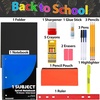 image:image24 Pack Bulk Back to School Supplies for Kids  20 Piece School Supply Kits in Bulk for Kindergarten Elementary K12 with Notebook Crayons Pencils and More
