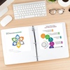 image:image50 Pack 2 Inch Binders 3 Ring Hardcover Binders in Bulk with Clear View Cover Pockets for Classroom Office Portfolios  Bulk School Teacher Office Supplies Black Only PackWhite Only Pack