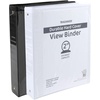 image:image50 Pack 2 Inch Binders 3 Ring Hardcover Binders in Bulk with Clear View Cover Pockets for Classroom Office Portfolios  Bulk School Teacher Office Supplies Black Only PackBlack  White Mix Pack