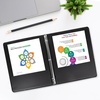 image:image50 Pack 2 Inch Binders 3 Ring Hardcover Binders in Bulk with Clear View Cover Pockets for Classroom Office Portfolios  Bulk School Teacher Office Supplies Black Only PackBlack Only Pack