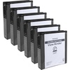 image:image50 Pack 2 Inch Binders 3 Ring Hardcover Binders in Bulk with Clear View Cover Pockets for Classroom Office Portfolios  Bulk School Teacher Office Supplies Black Only PackBlack Only Pack