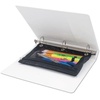 image:image50 Pack 2 Inch Binders 3 Ring Hardcover Binders in Bulk with Clear View Cover Pockets for Classroom Office Portfolios  Bulk School Teacher Office Supplies Black Only PackBlack  White Mix Pack
