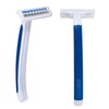 image:image50 Pack Dual Blade Manual Handheld Disposable Shaving Razors  50 Dual Blade Razor Count