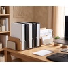 image:imageTrail Maker 1 inch Binders 50 Pack 3 Ring Hardcover Binders in Bulk with Clear View Cover Pockets for Classroom Office Portfolios  Bulk School Teacher Office Supplies White Only PackBlack  White Mix Pack