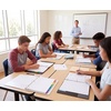 image:imageTrail Maker 1 inch Binders 50 Pack 3 Ring Hardcover Binders in Bulk with Clear View Cover Pockets for Classroom Office Portfolios  Bulk School Teacher Office Supplies White Only PackRed Only Pack