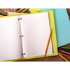 image:imageTrail Maker 50 Pack Bulk Filler Paper College Ruled 8 x 1012 Inch College Ruled Paper 3 Hole Punch Loose Leaf Notebook Paper for 3 Ring Binders 5000 sheets totalCollege Ruled