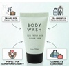 image:imageTrail maker 100 pack 1 oz Body Wash for Travel Hospitality Donation Charity Homeless Care 100 bottles 1 ounce eachWomens Scented