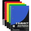 image:imageTrail maker 20 Bulk 3 Subject Notebooks College Ruled  3 Subject Spiral Notebooks for Kids School Students 240 Pages for Note Taking and Journaling  Bulk School Office Supplies Pack