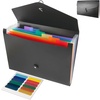 image:image50 Pack Bulk Expanding File Folder 8 Pocket Accordion File Holder Organizer A4 Letter Size Paper Document amp Receipt Organizer  50 Accordion Filing Folders for Classroom Office Supplies