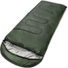 image:image10 Pack Sleeping Bags for Adults Cold Weather Bulk for Homeless People 4 Seasons Warm or Cold Lightweight Indoor Outdoor Backpacking CampingSolid Green Hooded