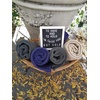 image:image50x60 Throw Blankets Ultra Soft Hypoallergenic Fleece Fall Throw Blanket for Livingroom Couch Chair Bed BlackNavy Blue