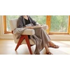 image:image50x60 Throw Blankets Ultra Soft Hypoallergenic Fleece Fall Throw Blanket for Livingroom Couch Chair Bed BlackSandy Khaki