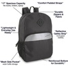 image:imageTrail maker 17 Backpack  Reflective School Backpack with Padded Straps Water Bottle Pockets for Kids amp Adults School Travel Camp GreenBlack