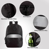 image:imageTrail maker 17 Backpack  Reflective School Backpack with Padded Straps Water Bottle Pockets for Kids amp Adults School Travel Camp GreenBlack