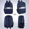 image:imageTrail maker 17 Backpack  Reflective School Backpack with Padded Straps Water Bottle Pockets for Kids amp Adults School Travel Camp GreenNavy