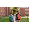 image:imageTrail maker 17 Backpack  Reflective School Backpack with Padded Straps Water Bottle Pockets for Kids amp Adults School Travel Camp GreenOrange