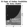 image:imageTrail maker 48 Notebooks Pack  One Subject Notebooks Wide Ruled Bulk 70 Sheets Notebooks for Kids School Journaling Note Taking Students and Work