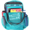image:imageTrail maker Deluxe See Through Mesh Backpack with Bungee Cord amp Adjustable Padded Straps for Swimming Travel AquaAqua