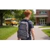 image:imageTrail maker Deluxe See Through Mesh Backpack with Bungee Cord amp Adjustable Padded Straps for Swimming Travel AquaGrey