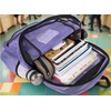 image:imageTrail maker Deluxe See Through Mesh Backpack with Bungee Cord amp Adjustable Padded Straps for Swimming Travel AquaLavender