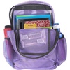 image:imageTrail maker Deluxe See Through Mesh Backpack with Bungee Cord amp Adjustable Padded Straps for Swimming Travel AquaLavender