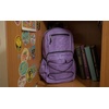 image:imageTrail maker Deluxe See Through Mesh Backpack with Bungee Cord amp Adjustable Padded Straps for Swimming Travel AquaLavender