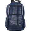 image:imageTrail maker Deluxe See Through Mesh Backpack with Bungee Cord amp Adjustable Padded Straps for Swimming Travel AquaNavy