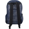 image:imageTrail maker Deluxe See Through Mesh Backpack with Bungee Cord amp Adjustable Padded Straps for Swimming Travel AquaNavy