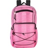image:imageTrail maker Deluxe See Through Mesh Backpack with Bungee Cord amp Adjustable Padded Straps for Swimming Travel AquaPink