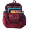 image:imageTrail maker Deluxe See Through Mesh Backpack with Bungee Cord amp Adjustable Padded Straps for Swimming Travel AquaRed