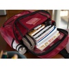 image:imageTrail maker Deluxe See Through Mesh Backpack with Bungee Cord amp Adjustable Padded Straps for Swimming Travel AquaRed