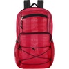 image:imageTrail maker Deluxe See Through Mesh Backpack with Bungee Cord amp Adjustable Padded Straps for Swimming Travel AquaRed