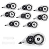 image:imageTrail maker White Out Correction Tape Bulk 100 Pack Correction Tape Easy To Use Applicator for Instant Corrections 20 Ft  6 Meters Each Mini Rolls for School Office Supplies100