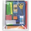 image:imageTrail maker Wholesale 19 Inch Backpacks With Water Bottle Holder amp 30 Piece School Supplies Kits in Bulk 12 Pack BundlesMixed Set