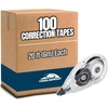 image:imageTrail maker White Out Correction Tape Bulk 100 Pack Correction Tape Easy To Use Applicator for Instant Corrections 20 Ft  6 Meters Each Mini Rolls for School Office Supplies100