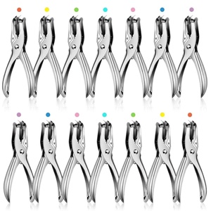 image:image100 Pack Bulk Hole Punch  Inch Handheld Hole Puncher Single Bulk School Teacher Office Supplies  Circle Paper Punches with 68 Sheet Capacity for Classrooms Crafts Office Supplies100