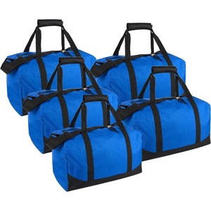 image:image24 Pack Bulk Duffle Bags Wholesale by the Case for Homeless Sports Teams and Duffle Bags for Foster Kids Assorted Colors PackAll Blue Pack