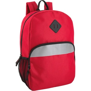 image:imageTrail maker 17 Backpack  Reflective School Backpack with Padded Straps Water Bottle Pockets for Kids amp Adults School Travel Camp GreenRed