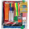 image:imageBulk Elementary School Supply Kits 12 Packs of 45 Piece Wholesale School Supplies for Kids Includes Folders Notebooks Pencils Pens and Much More