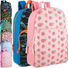 image:imageTrail maker 24 Pack of 17 Inch Printed Bulk Backpacks For Boys and Girls Wholesale Backpacks in Bulk for School Kids Fun Mixed Boys PackFun Mixed Unisex Pack